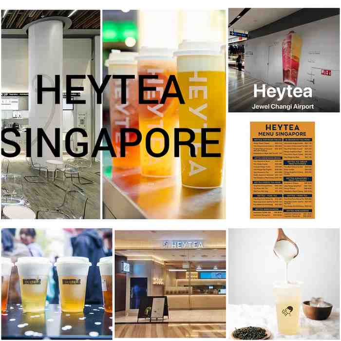 HEYTEA Singapore Menu: Prices, Calories, & Locations